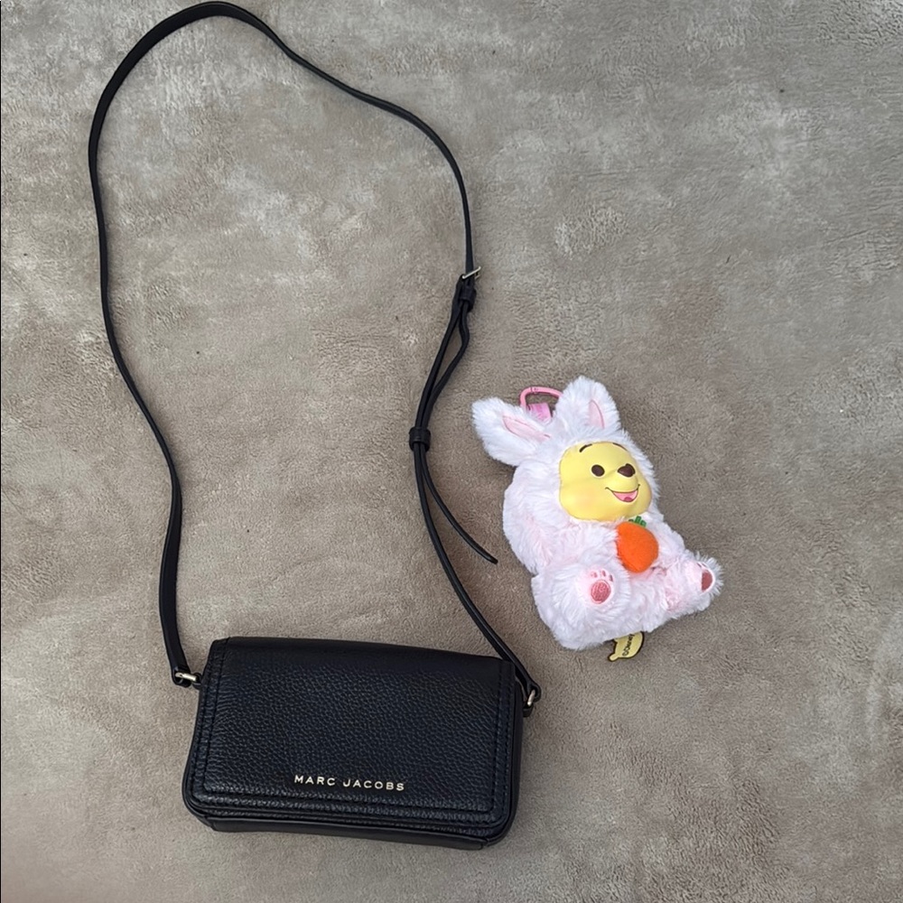 Marc Jacobs Black Leather Crossbody